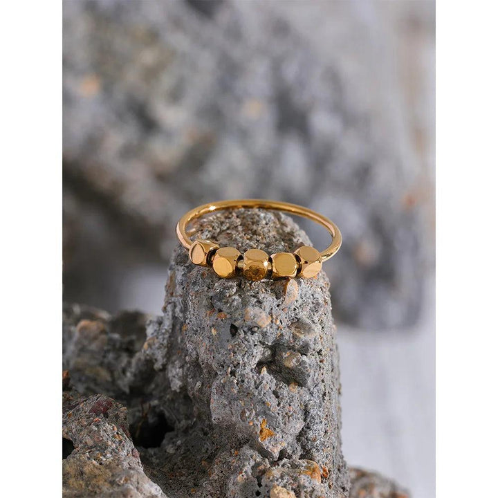 Nora Gold Plated Ring - Stellise