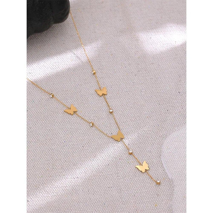 Lyrielle Gold Plated Necklace - Stellise