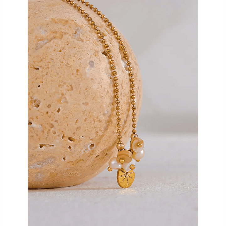 Meliora Gold Plated Necklace - Stellise