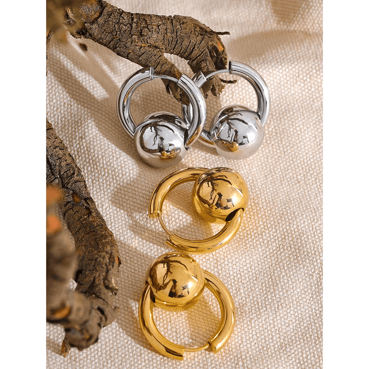 Eulaleia Gold Plated Earring - Stellise