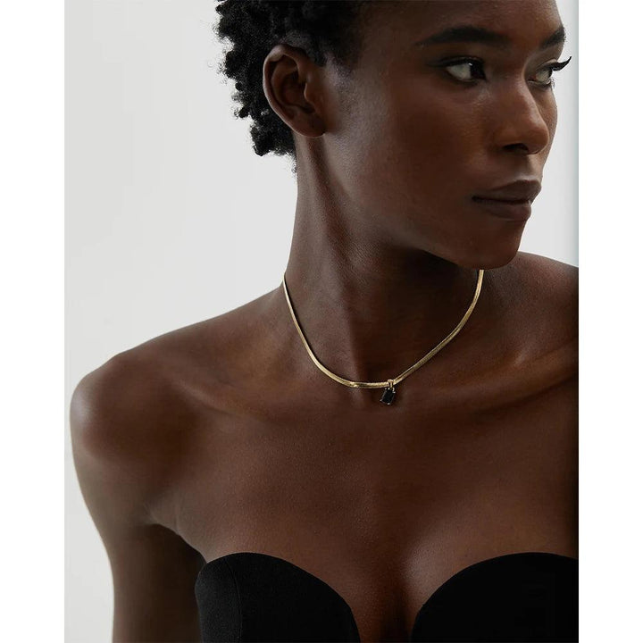 Lorelei Gold Plated Necklace - Stellise