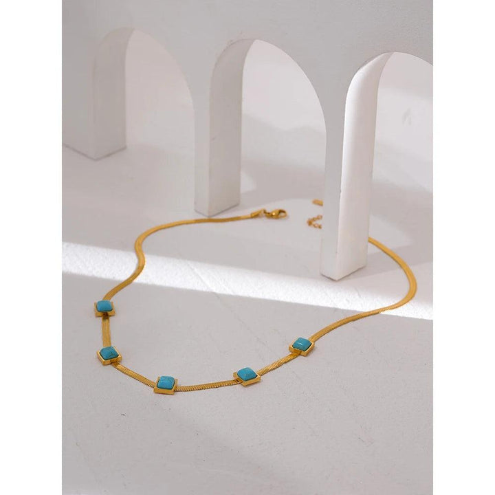 Ariella Gold Plated Necklace - Stellise