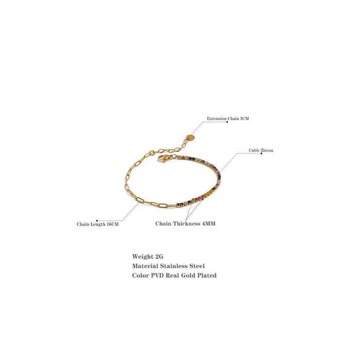 Eulaleia Gold Plated Bracelet - Stellise