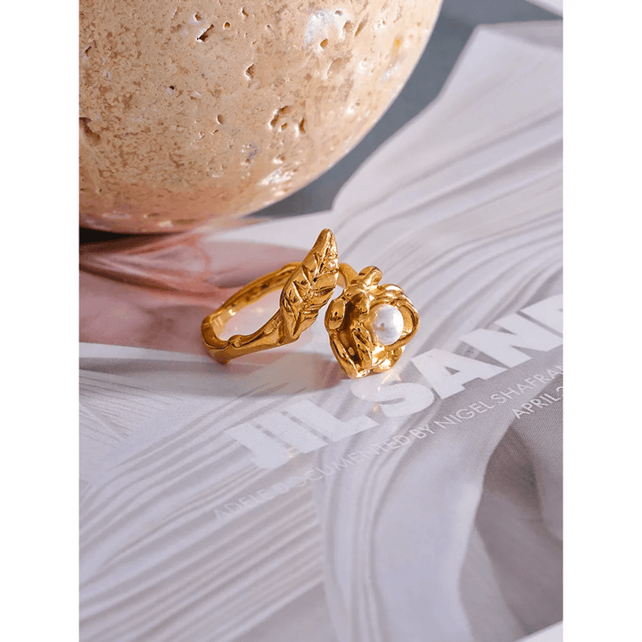 Maya Gold Plated Ring - Stellise