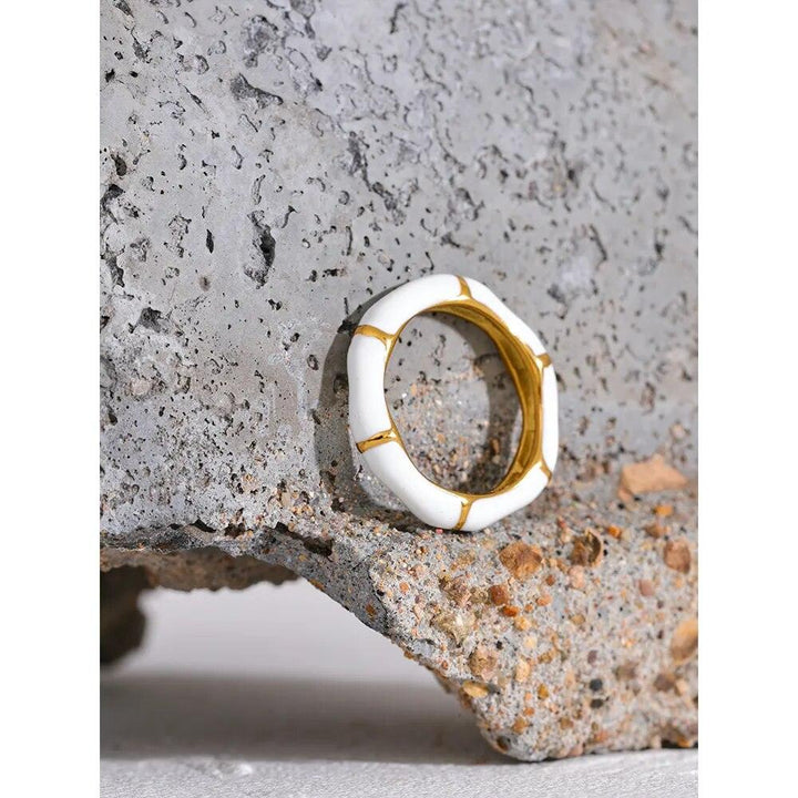 Evaloria Gold Plated Ring - Stellise