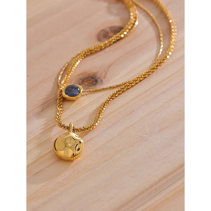 Jessamine Gold Plated Necklace - Stellise