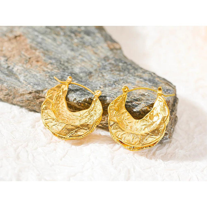 Serila Gold Plated Earrings - Stellise