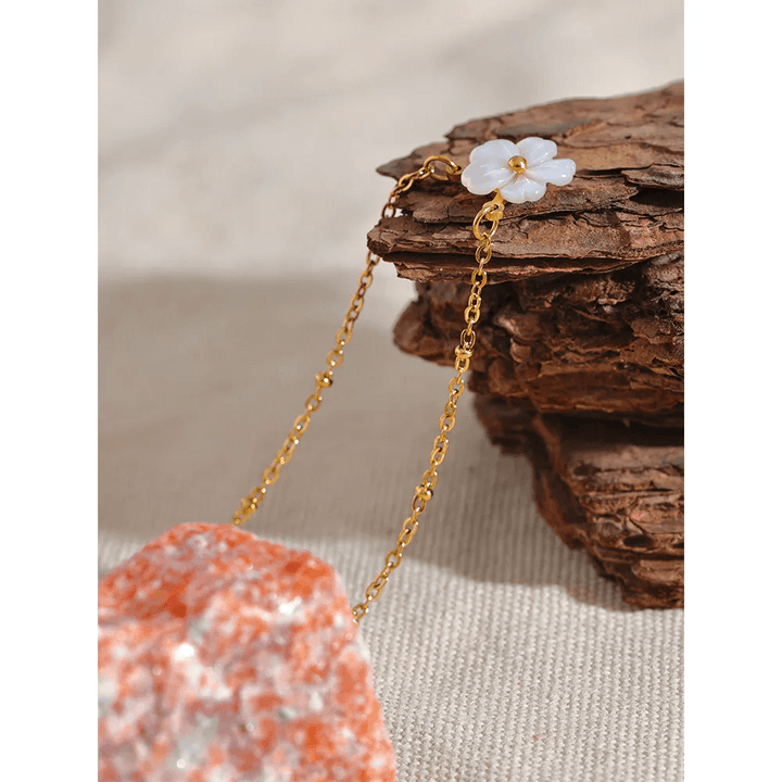 Solstice Gold Plated Necklace - Stellise