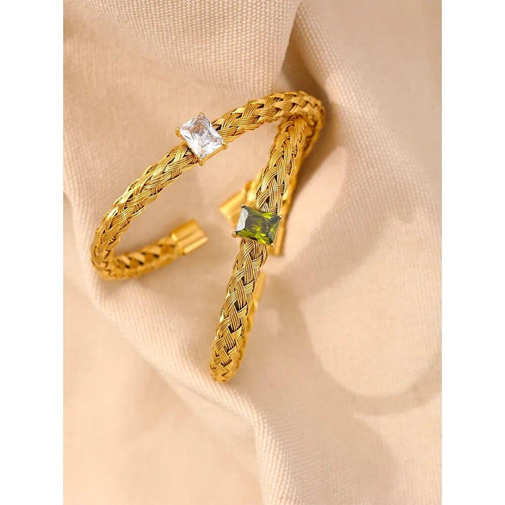 Lysandraia Gold Plated Bracelet - Stellise