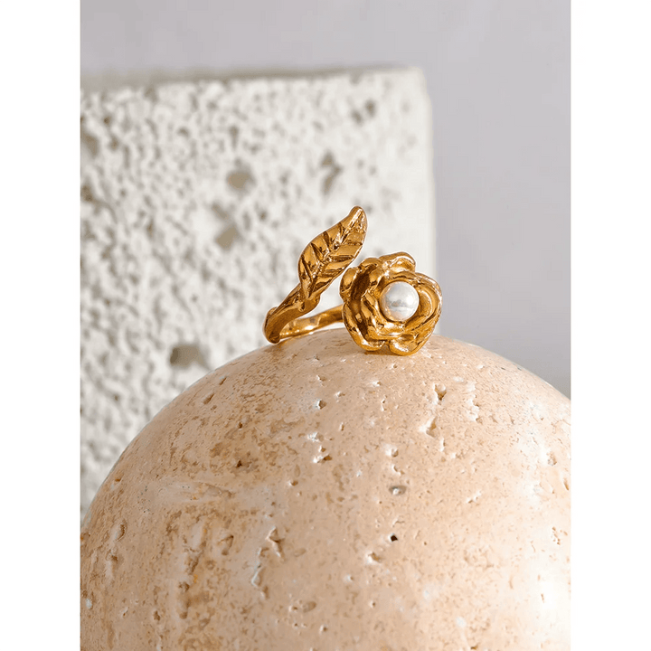 Maya Gold Plated Ring - Stellise