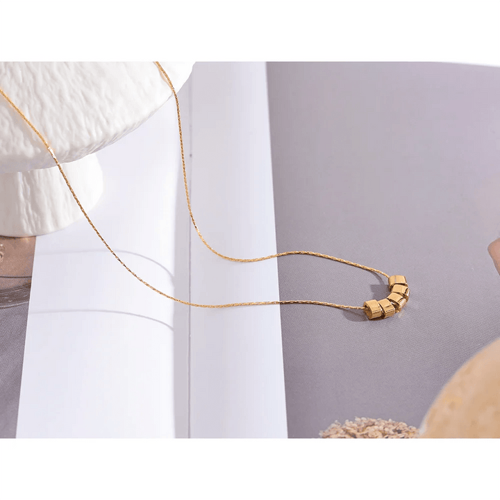 Willow Gold Plated Necklace - Stellise