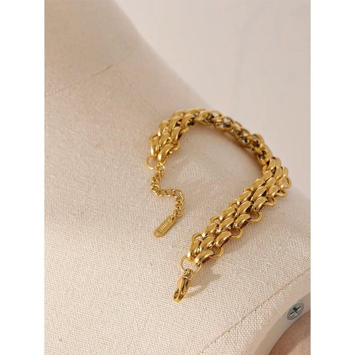 Auroriana Gold Plated Bracelet - Stellise