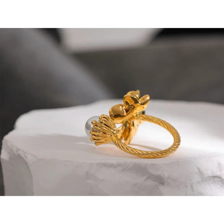 Calistaire Gold Plated Ring - Stellise