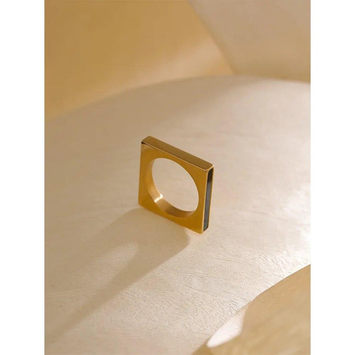 Amarisse Gold Plated Ring - Stellise