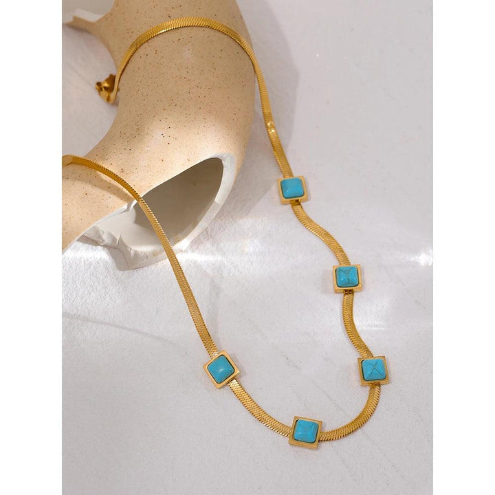 Ariella Gold Plated Necklace - Stellise