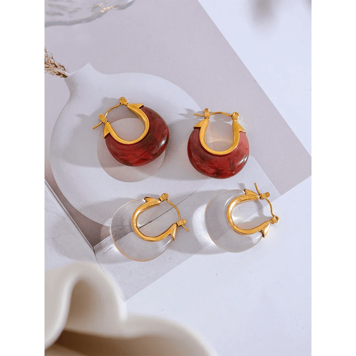 Sorrenith Gold Plated Earrings - Stellise