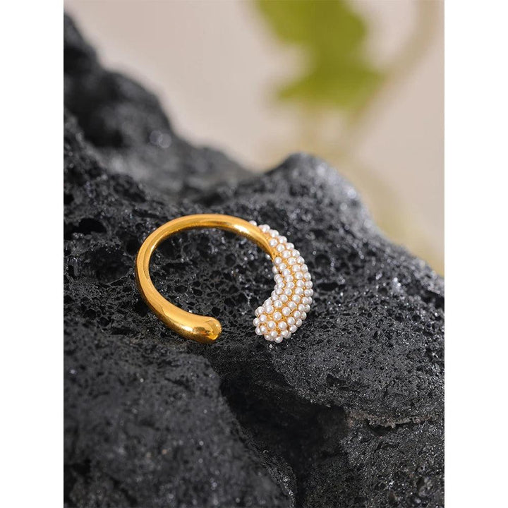 Ellie Gold Plated Ring - Stellise