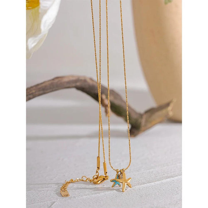 Eliza Gold Plated Necklace - Stellise