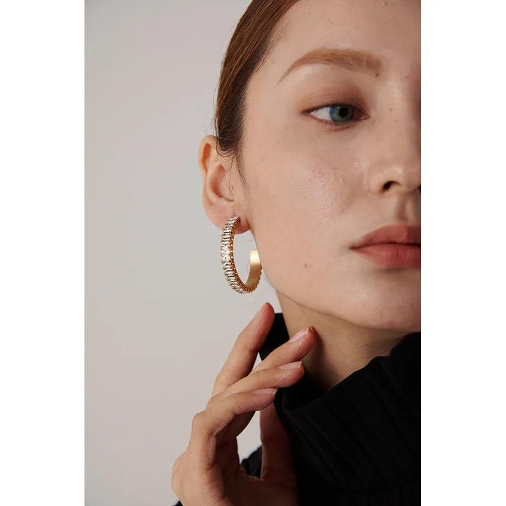 Eilla Gold Plated Earrings - Stellise