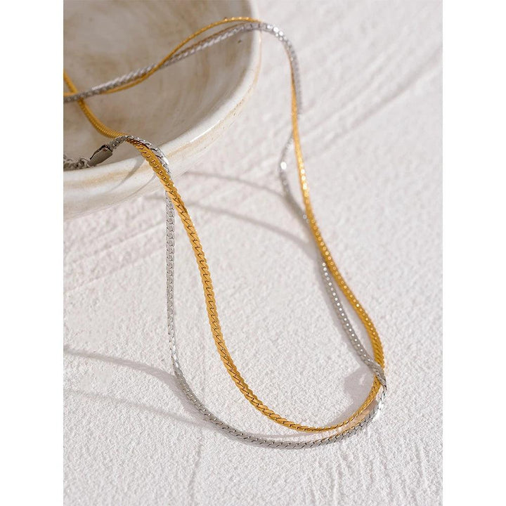 Matilda Gold Plated Necklace - Stellise