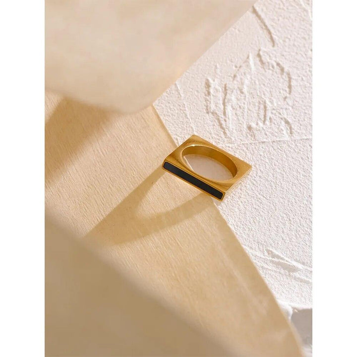 Amarisse Gold Plated Ring - Stellise