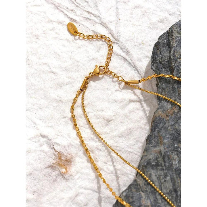 Eloweth Gold Plated Necklace - Stellise