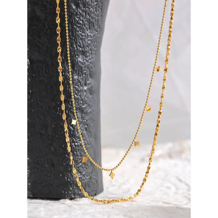 Eloweth Gold Plated Necklace - Stellise