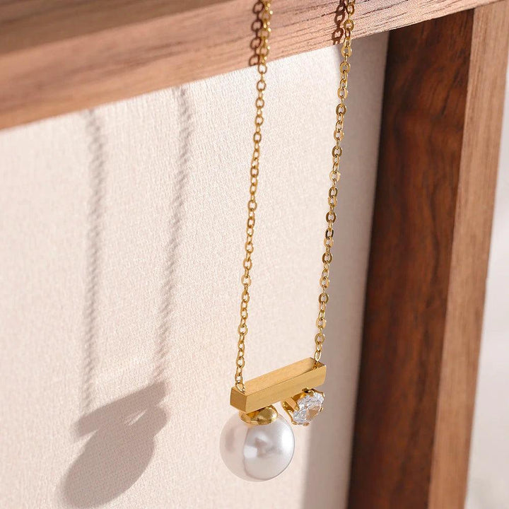 Tiana Gold Plated Necklace - Stellise