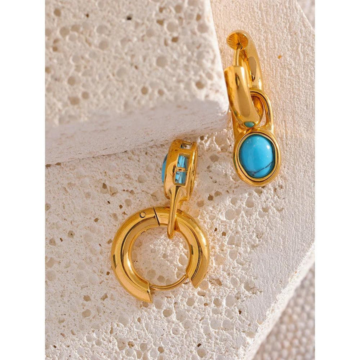 Aveloria Gold Plated Earrings - Stellise