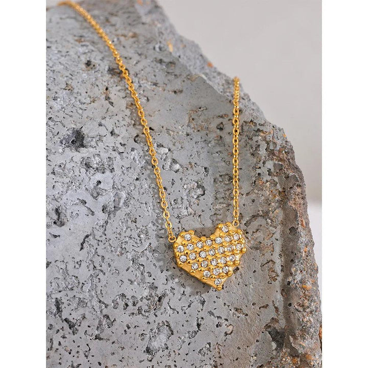 Gina Gold Plated Necklace - Stellise