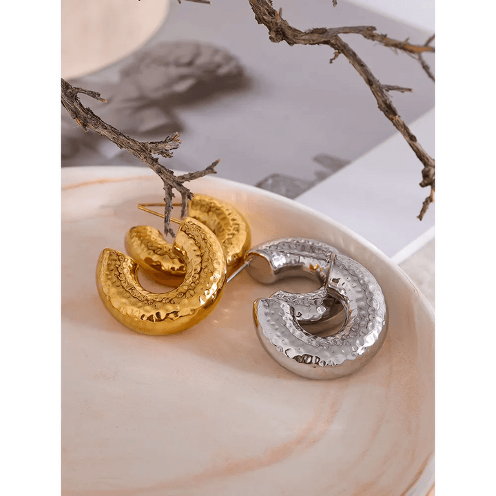 Serindra Gold Plated Earrings - Stellise