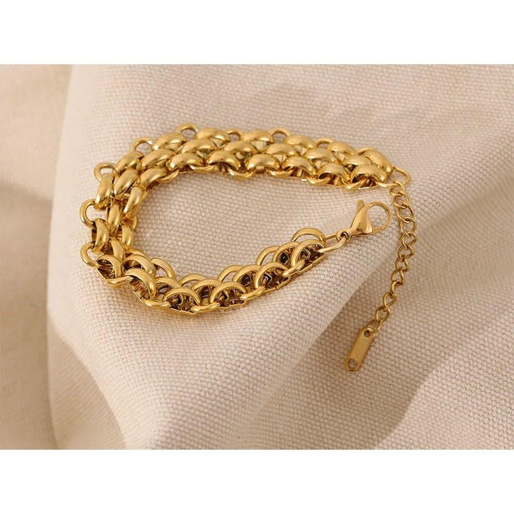 Auroriana Gold Plated Bracelet - Stellise