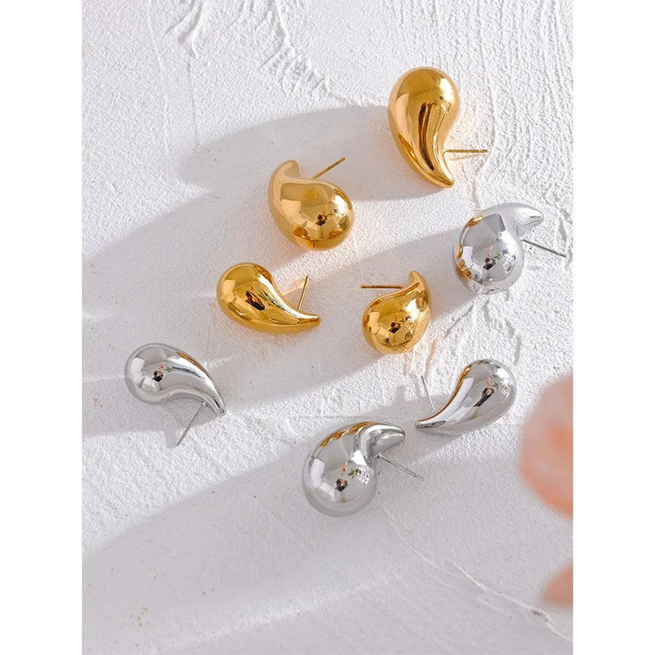 Asterope Gold Plated Earrings - Stellise