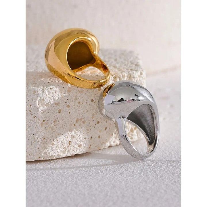 Elarina Gold Plated Ring - Stellise