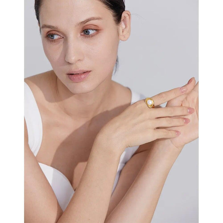 Serenova Gold Plated Ring - Stellise