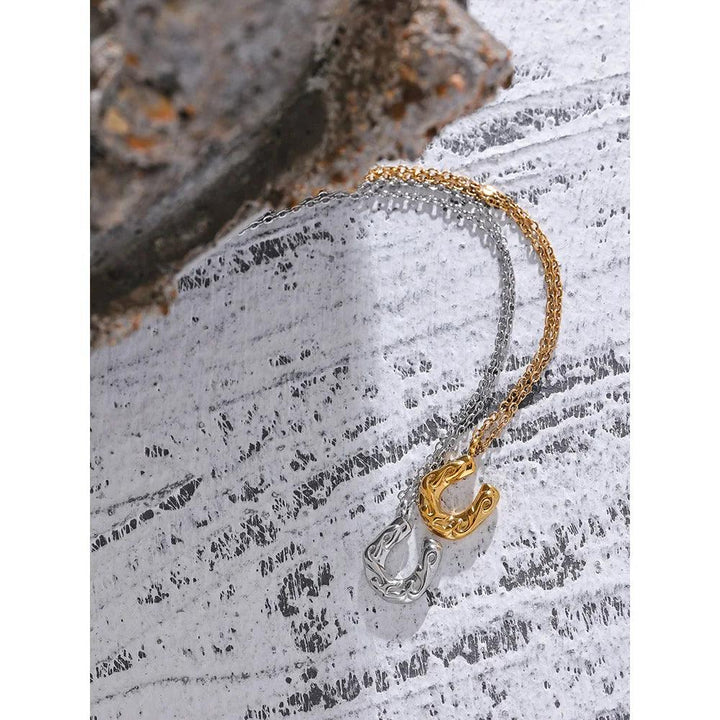 Leona Gold Plated Necklace - Stellise