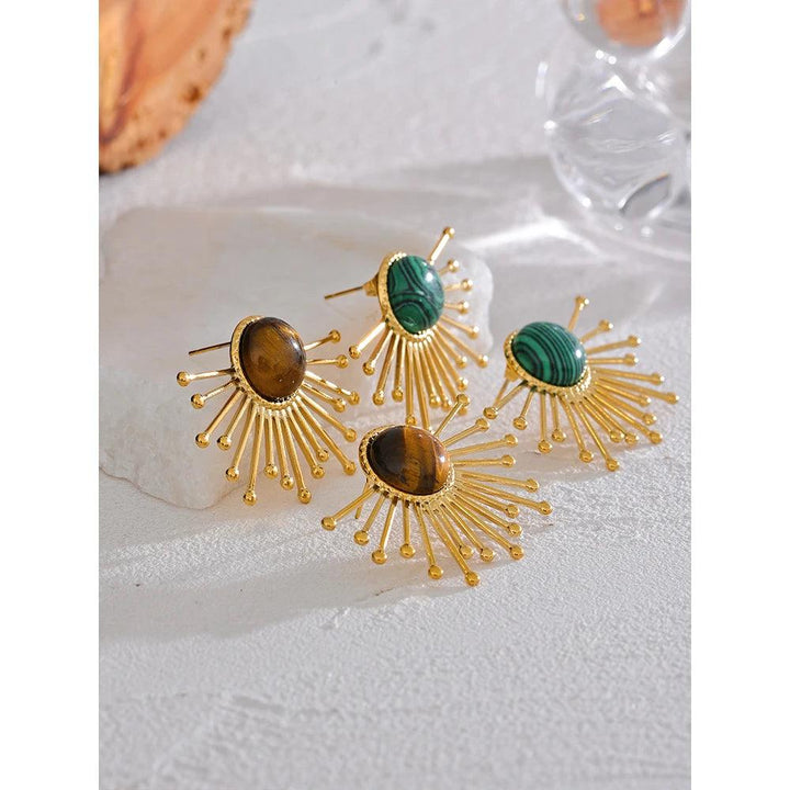 Eulaleia Gold Plated Earrings - Stellise