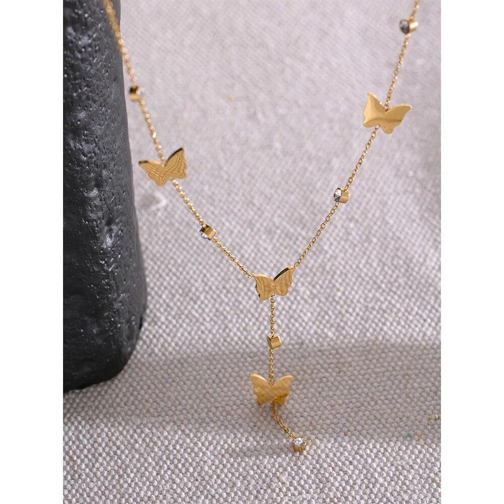 Lyrielle Gold Plated Necklace - Stellise