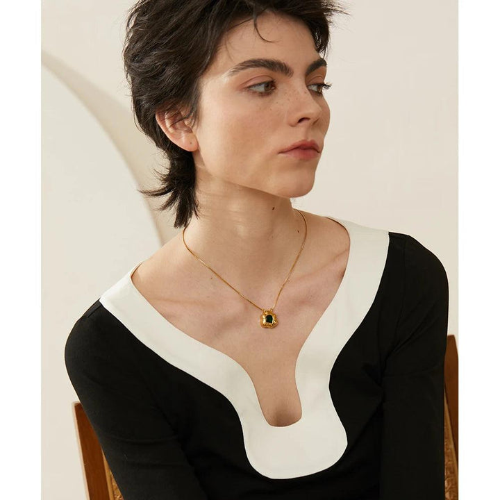 Coralie Gold Plated Necklace - Stellise