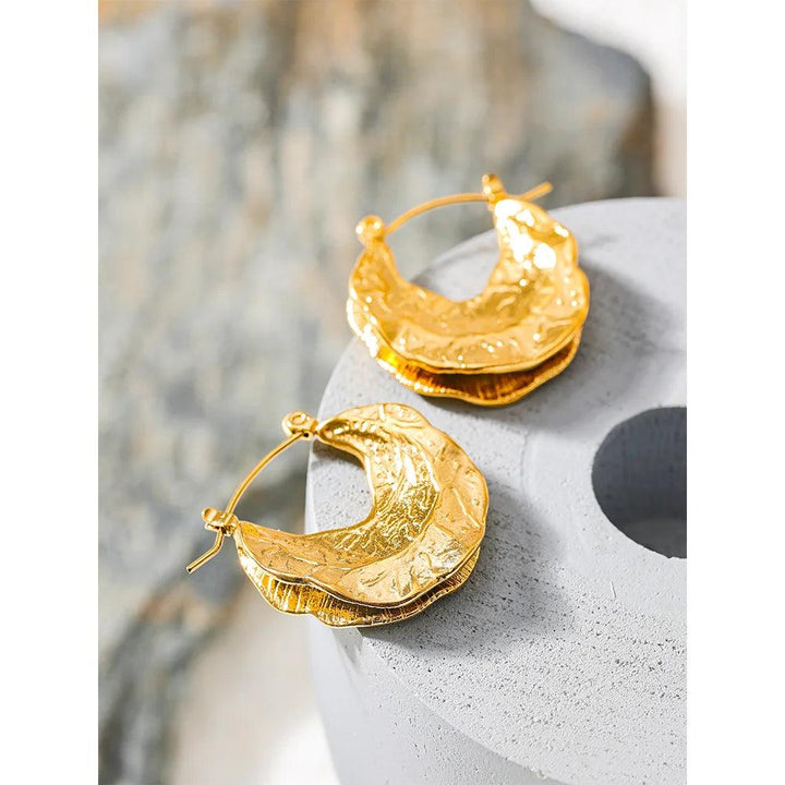 Serila Gold Plated Earrings - Stellise