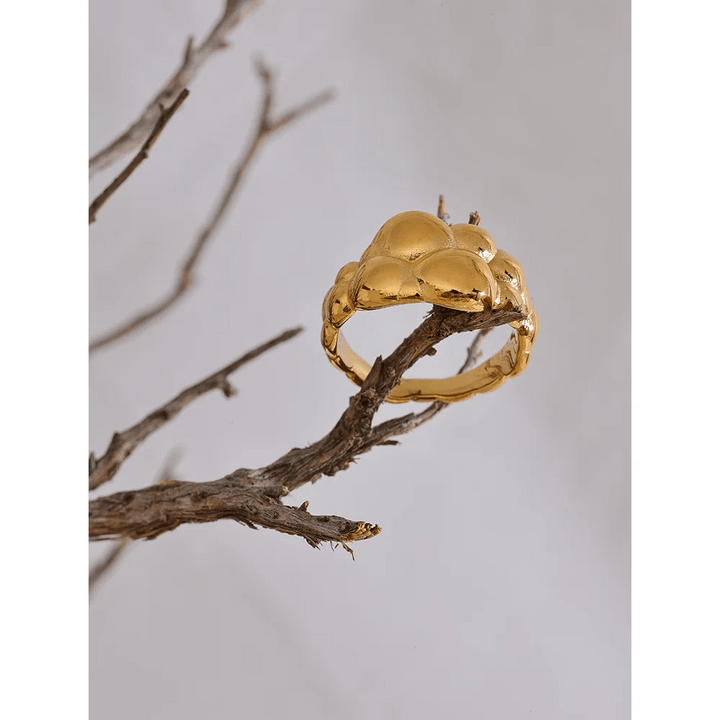 Anillin Gold Plated Ring - Stellise