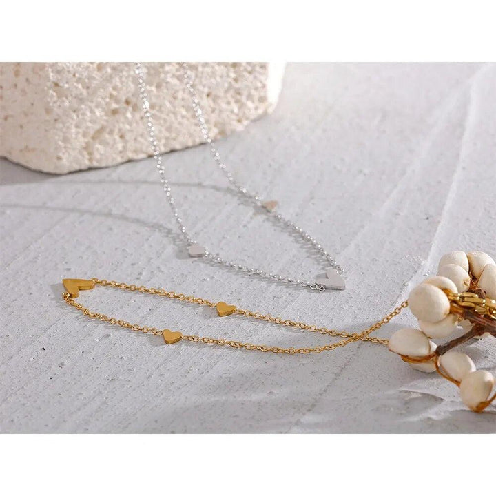 Avelara Gold Plated Anklet - Stellise