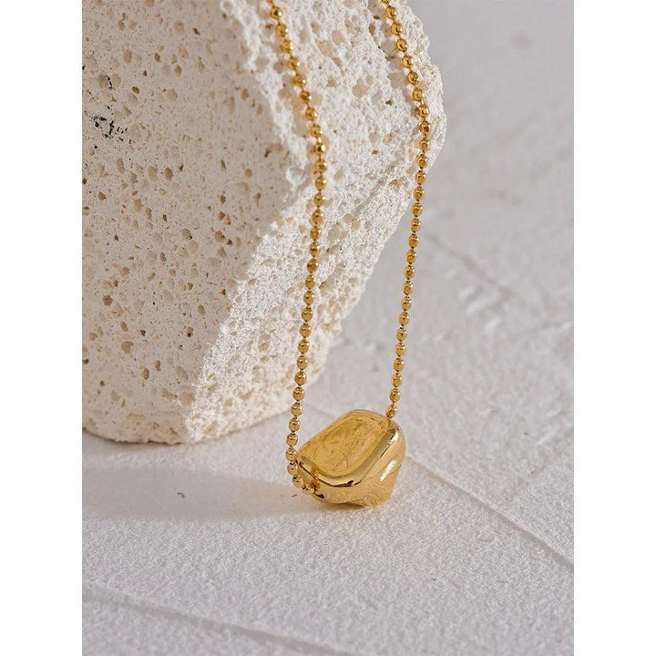 Solange Gold Plated Necklace - Stellise