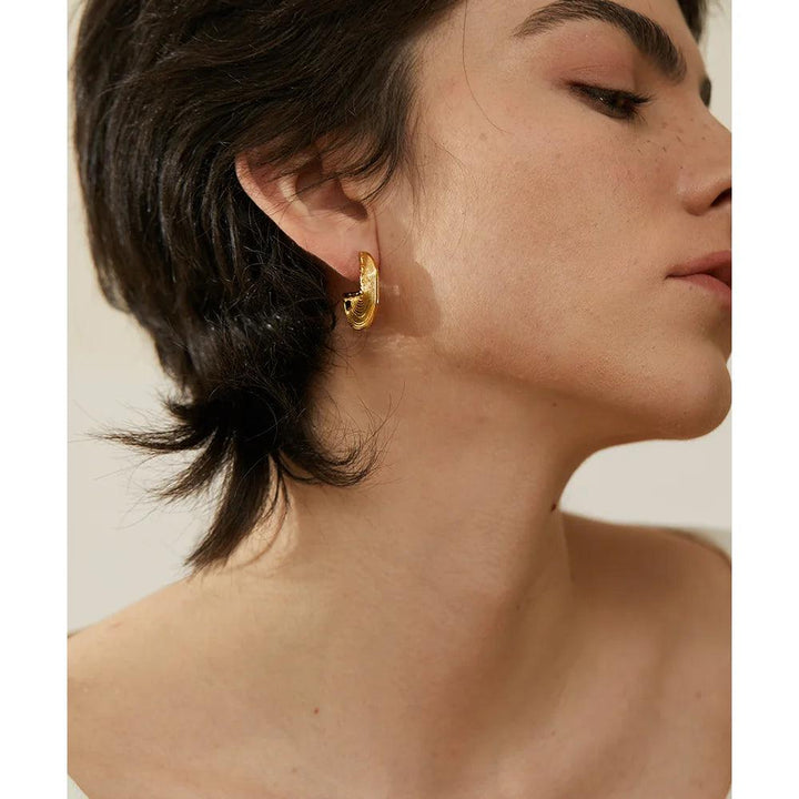 Seraphessa Gold Plated Earrings - Stellise