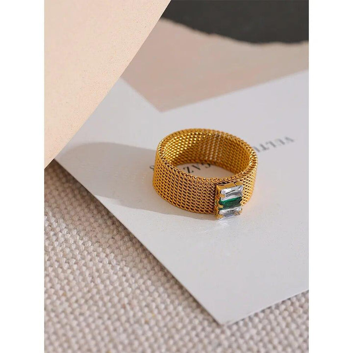 Calithia Gold Plated Ring - Stellise