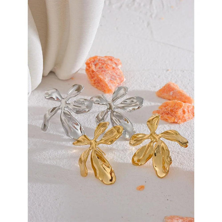 Callista Gold Plated Earrings - Stellise