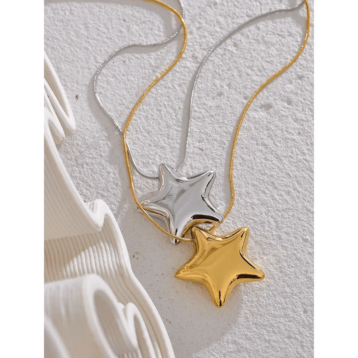 Euphony Gold Plated Necklace - Stellise