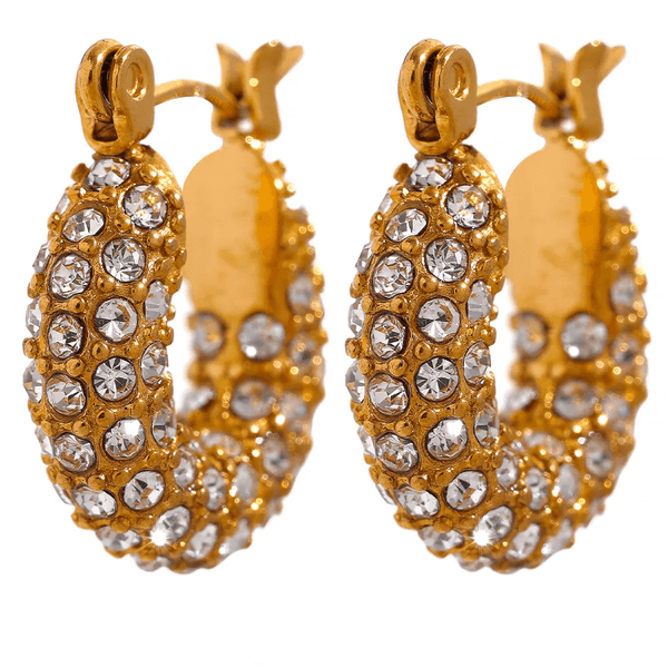 Calistaia Gold Plated Earrings - Stellise